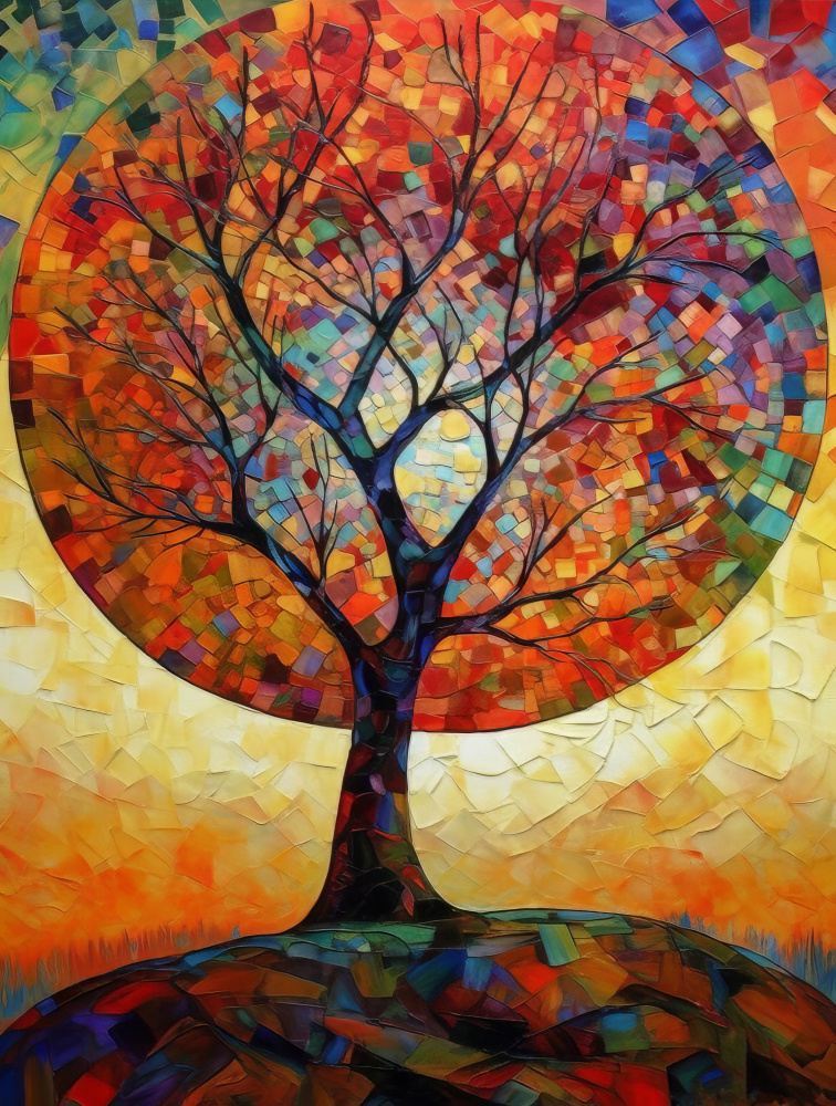 Tree Painting from Bilge Paksoylu