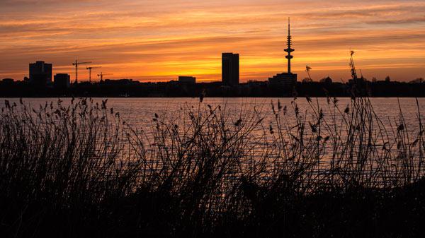 Alster Sonnenuntergang (Hamburg)