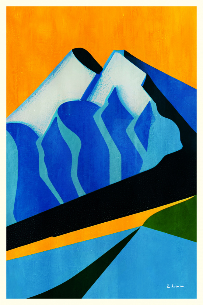 Mont Blanc, 1931 from Bo Anderson