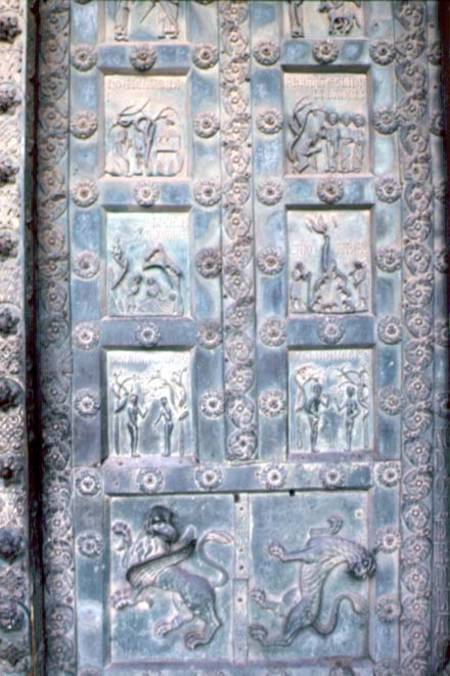 Monreale Cathedral, Sicily: Bronze Doors from Bonanno  da Pisa