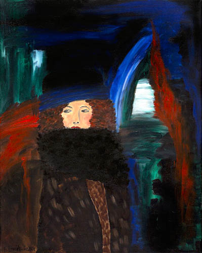 Lady with a Coat from Elfriede Breitwieser