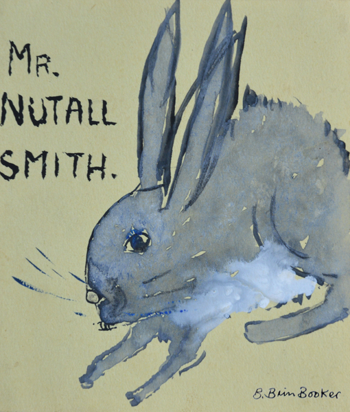 A Rabbit named Mr Nutall Smith from Brenda Brin  Booker