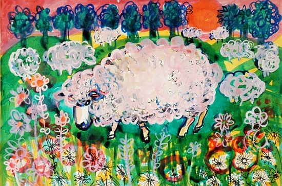 Sheep from Brenda Brin  Booker