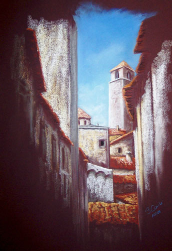 San Gimignano from Brigitte Courté