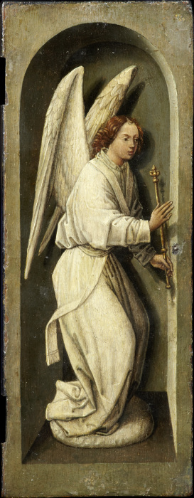 Angel of the Annunciation from Brügger (?) Meister um 1485/90
