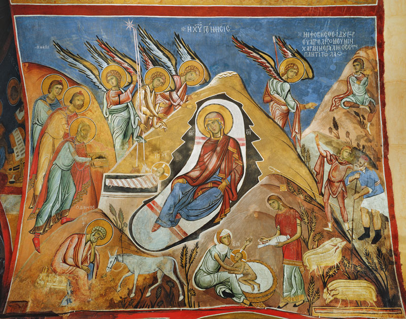 The Adoration of the Magi from Byzantine School