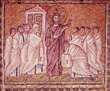 The Incredulity of St. Thomas, from Scenes from the Life of Christ from Byzantine School