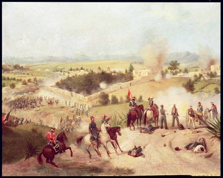 The Battle of Molino del Rey from C. Escalante