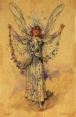 The Bindweed Fairy, costume for A Midsummer Night's Dream, produced by R. Courtneidge for the Prince from C. Wilhelm