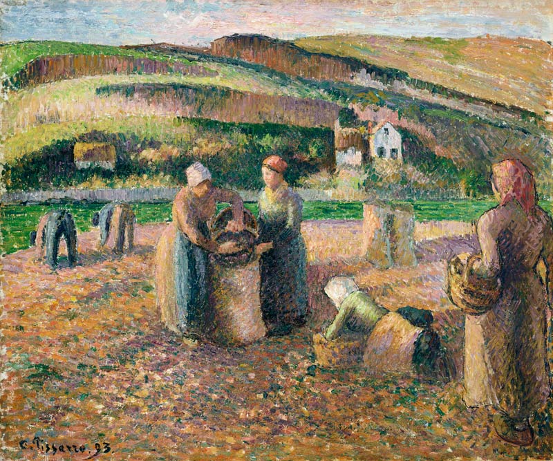 Kartoffelernte from Camille Pissarro