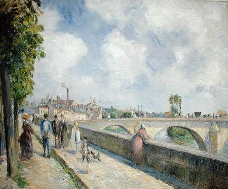 The Bridge at Pontoise from Camille Pissarro