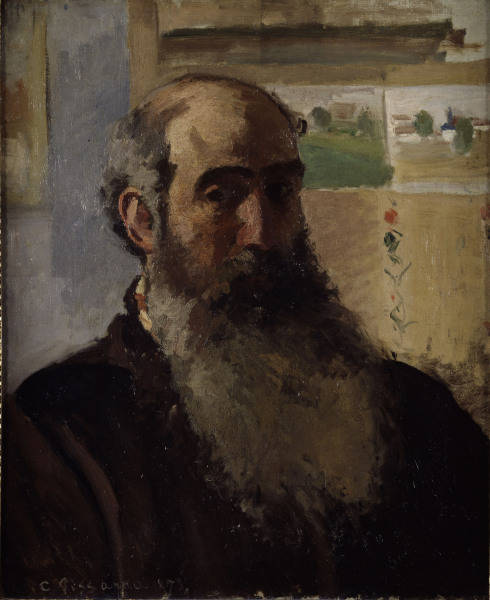 Pissarro / Self-portrait / 1873 from Camille Pissarro