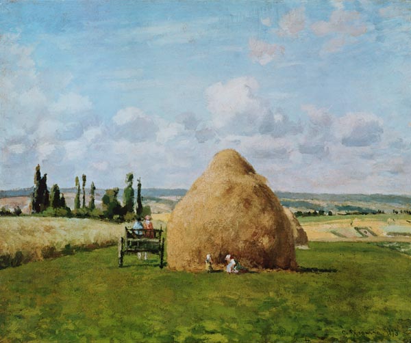 The barn, Pontoise from Camille Pissarro