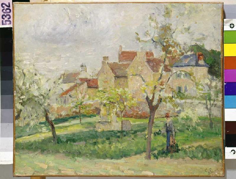 Der Gemüsegarten. from Camille Pissarro