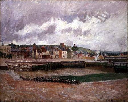 Dieppe, the Duquesne Basin from Camille Pissarro