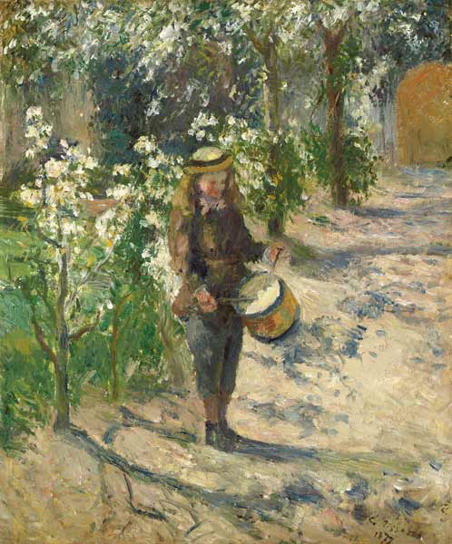 Kind mit Trommel from Camille Pissarro