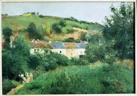 The Path in the Village from Camille Pissarro