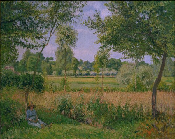 Pissarro / Matin, effet de soleil from Camille Pissarro
