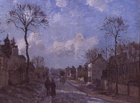 The Road to Louveciennes from Camille Pissarro