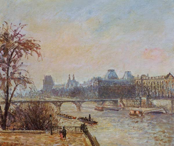 The Seine and the Louvre from Camille Pissarro