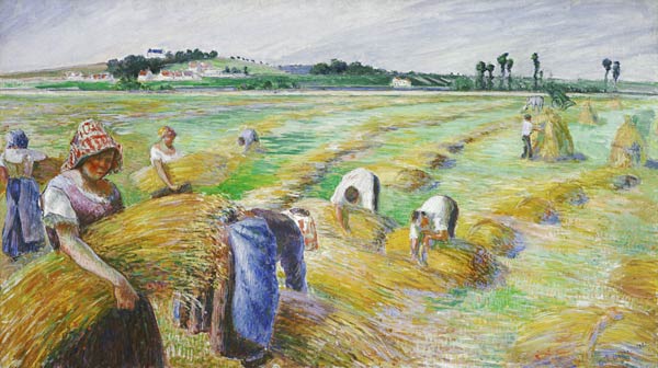 The Harvest from Camille Pissarro