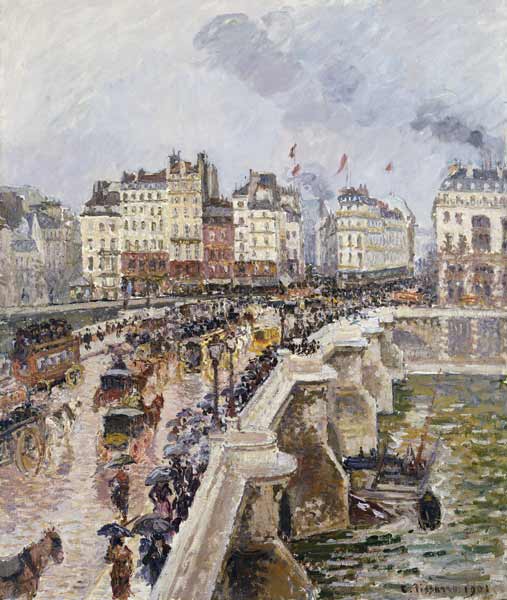 The Pont Neuf from Camille Pissarro