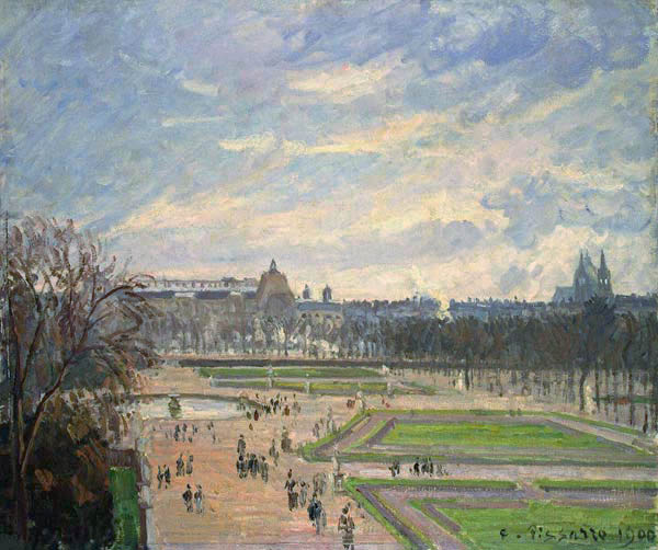 The Tuileries Gardens from Camille Pissarro