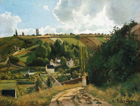 Hill at Jallais, Pontoise 1867