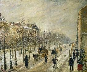 The Boulevards under Snow