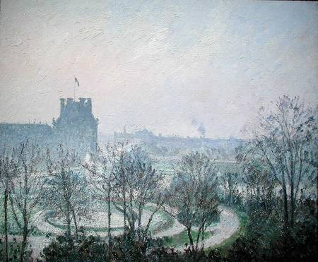 White Frost, Jardin des Tuileries from Camille Pissarro