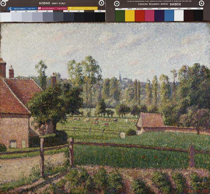 Wiese in Eragny from Camille Pissarro