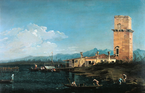 The Tower at Marghera from Giovanni Antonio Canal (Canaletto)