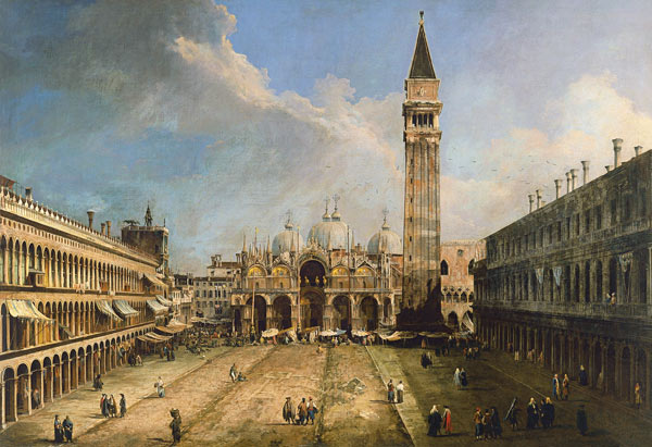 Piazza San Marco from Giovanni Antonio Canal (Canaletto)