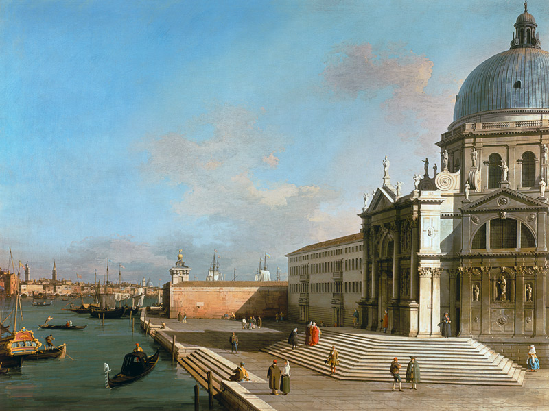 The Grand Canal from Giovanni Antonio Canal (Canaletto)