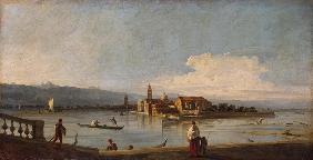 View of the Isles of San Michele, San Cristoforo and Murano from the Fondamente Nove from Giovanni Antonio Canal (Canaletto)