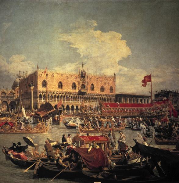 Canaletto / Return of the Bucentaur from Giovanni Antonio Canal (Canaletto)
