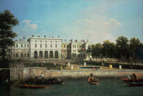 The Old Somerset House from Giovanni Antonio Canal (Canaletto)