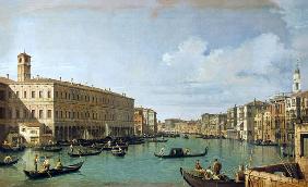 The Grand Canal from the Rialto Bridge