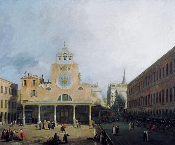 The place of San Giacomo di Rialto in Venice