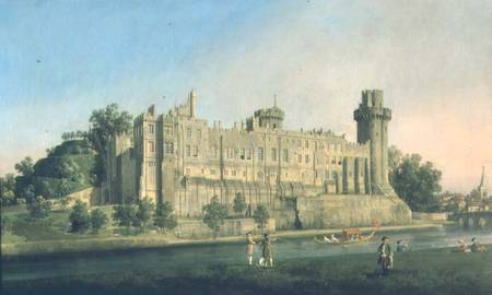 Warwick Castle from Giovanni Antonio Canal (Canaletto)