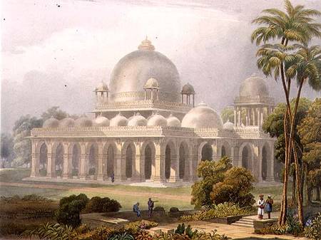 The Roza at Mehmoodabad in Guzerat, or the Tomb of Vizier of Sultan Mehmood, from Volume II of 'Scen from Captain Robert M. Grindlay