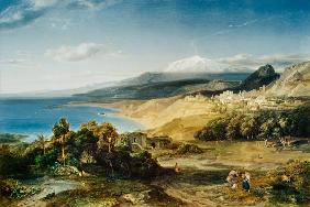 Taormina with the Aetna