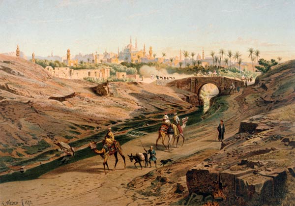 Cairo from Carl Friedr.Heinrich Werner