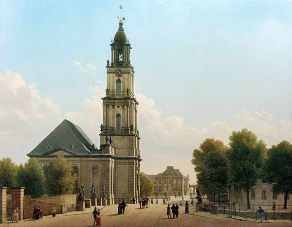 Potsdam, Garnisonkirche from Carl Georg Hasenpflug