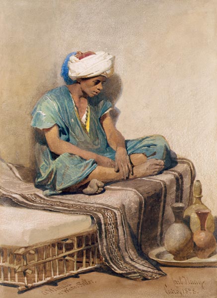 A Himali or water seller from Carl Haag