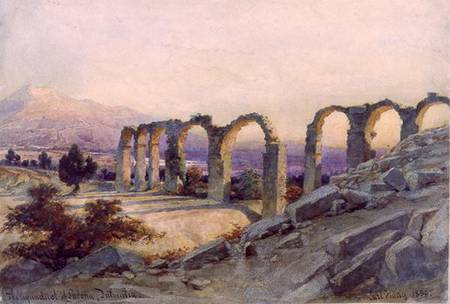 The Aqueduct of Salona, Dalmatia from Carl Haag