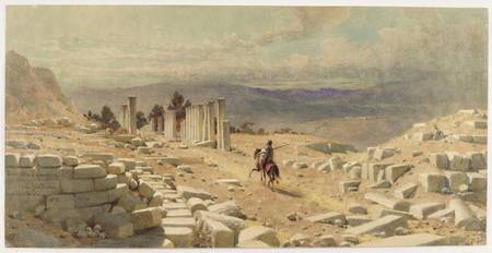 The Entrance of Ancient Samaria from Carl Haag