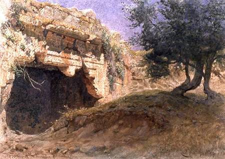 Entrance to the Tombs of the Kings, Jerusalem from Carl Haag