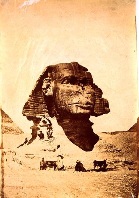 Sphinx at Giza from Carl Haag