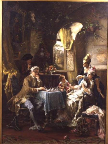 The Chess Players from Carl Herpfer